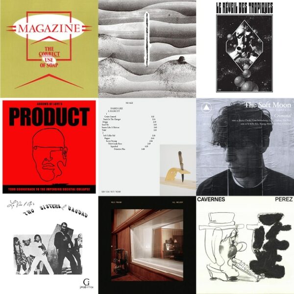 Nouveaux arrivages vinyles balades sonores du 1er février 2018 : Magazine, Le Réveil des Tropiques, Arrows of Love, No Age, The Soft Moon, Ej Garrison, Nils Frahm, Perez