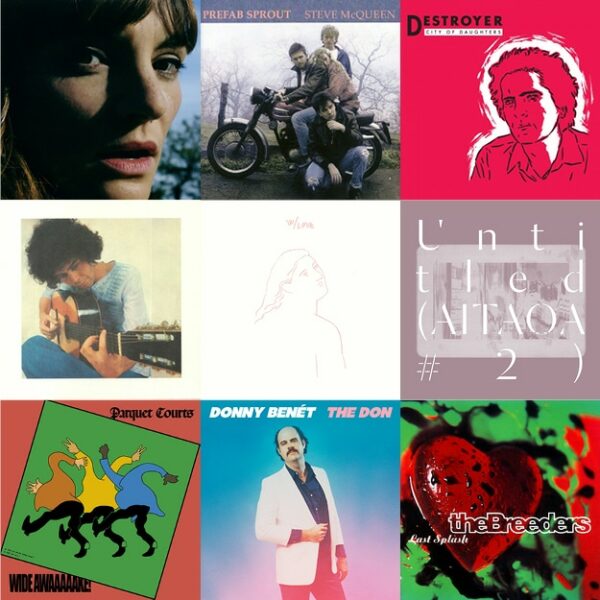 Halo Maud, Prefab Sprout, Destroyer, Infinite Bisou, Parquet Courts, Donny Benét, The Breeders : pochettes des nouveaux disques vinyles disponibles le 23 mai 2018 à la Fabrique Balades Sonores