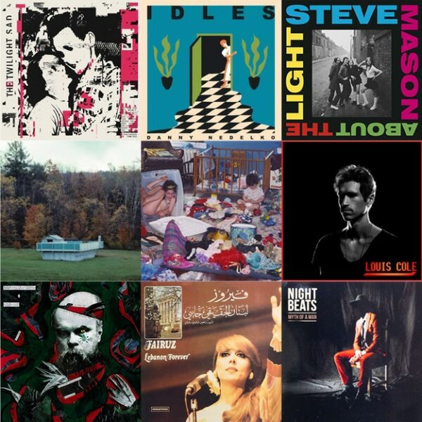 The Twilight Sad, Idles, Steve Mason, Lee Ranaldo, Sharon Van Etten, Louis Cole, Fairuz, Night Beats... : nouveaux arrivages vinyle Fabrique Balades Sonores la semaine du 16 janvier 2019
