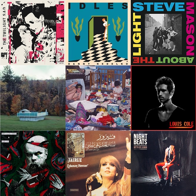 The Twilight Sad, Idles, Steve Mason, Lee Ranaldo, Sharon Van Etten, Louis Cole, Fairuz, Night Beats... : nouveaux arrivages vinyle disponibles en boutique à la Fabrique Balades Sonores la semaine du 16 janvier 2019