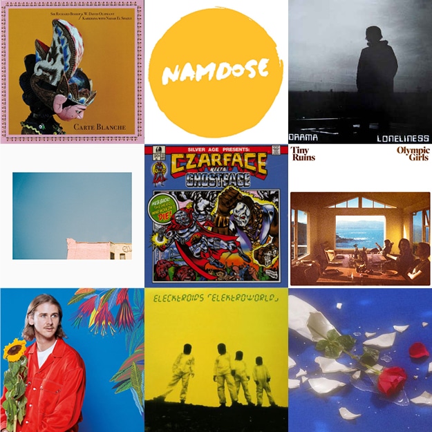 Carte Blanche Sir Richard Bishop / W. David Oliphant / Karkhana / Nadah El Shazly, Namdose, Drama, Eli Keszler, Czarface/Ghostface Killah, Tiny Ruins, Voyou, Elektroids, Myth Syzer... : nouveaux arrivages vinyle Balades Sonores du 13 février 2019