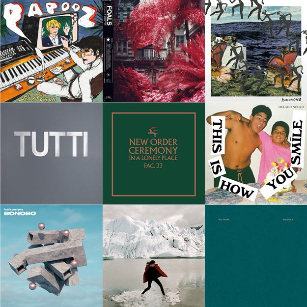 Papooz, Foals, Cosey Fanni Tutti, New Order, Helado Negro, Bonobo, Sasami, Nils Frahm... : nouveaux arrivages vinyle Balades Sonores 6 mars 2019
