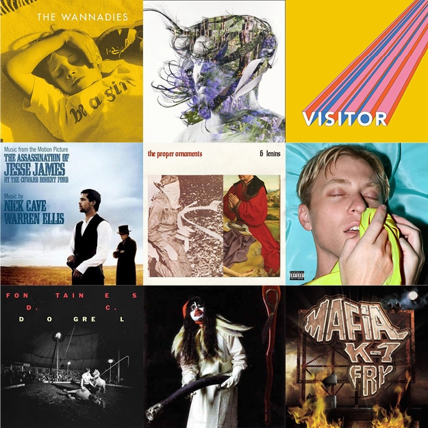 The Wannadies Be A Girl, Bibio Ribbon, Michelle Blades Visitor, Nick Cave & Warren Ellis The Assassination of Jesse James, The Proper Ornaments 6 Lenins, The Drums Brutalism, Fontaines DC Dogrel, Björk Drawing Restraint 9, Mafia K 1 Fry La Cerise sur le ghetto... : nouveaux arrivages vinyle Balades Sonores 11 avril 2019