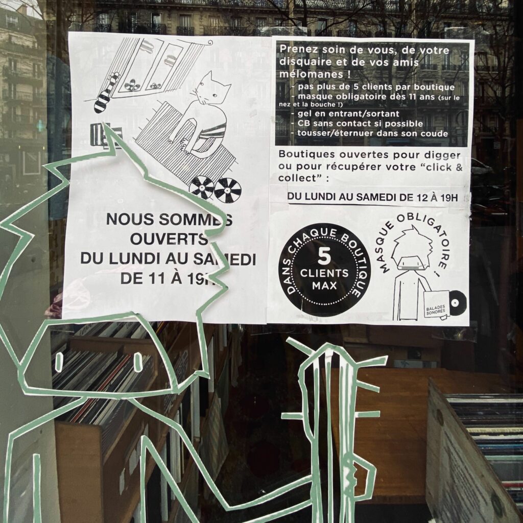 balades sonores disquaire à Paris