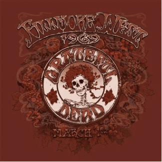 GRATEFUL DEAD Fillmore West, San Francisco, CA 3/1/1969