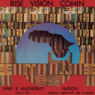 Haki R. Madhubuti And Nation: Afrikan Liberation Arts Ensemble Rise Vision Comin