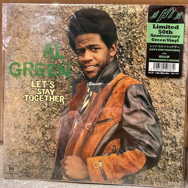 Al Green – LET’S STAY TOGETHER/TOMORROW’S DREAM[50TH ANNIVERSARY/GREEN VINYL]