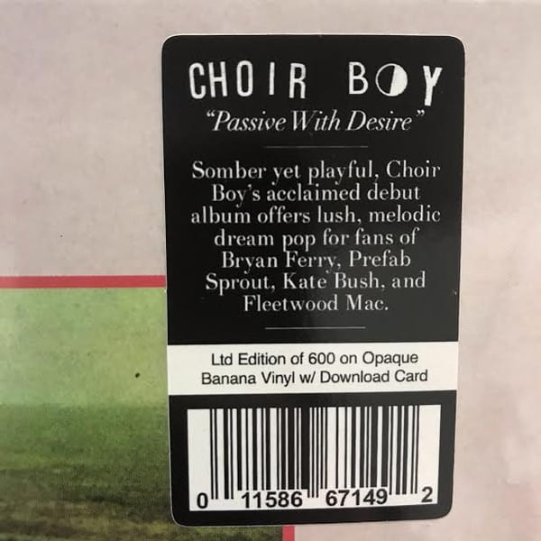Choir Boy (2) – Passive With Desire