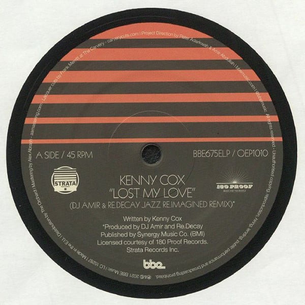 Kenny Cox – Lost My Love