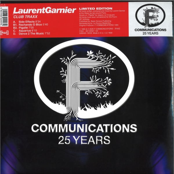 Laurent Garnier – Club Traxx EP