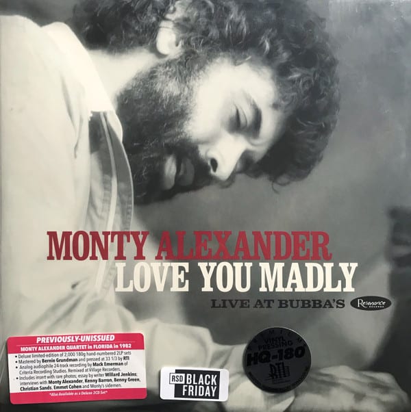 Monty Alexander – Love You Madly: Live At Bubba’s