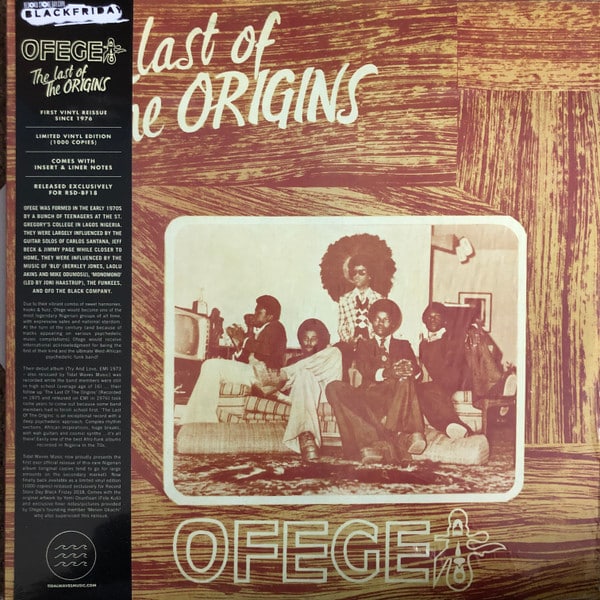 Ofege – The Last Of The Origins