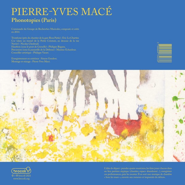 Pierre-Yves Macé – Phonotopies (Paris) / 22-06-15