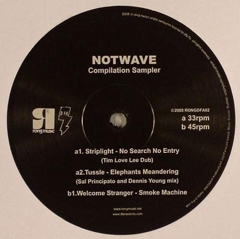 Striplight – Notwave Compilation Sampler