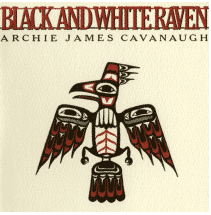 ARCHIE JAMES CAVANAUGH BLACK AND WHITE RAVEN