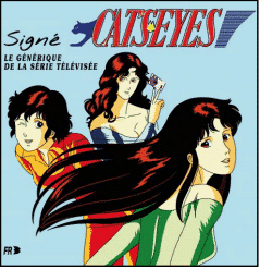 Isabelle Guillard Signé Cat's Eyes, Générique de la série télévisée