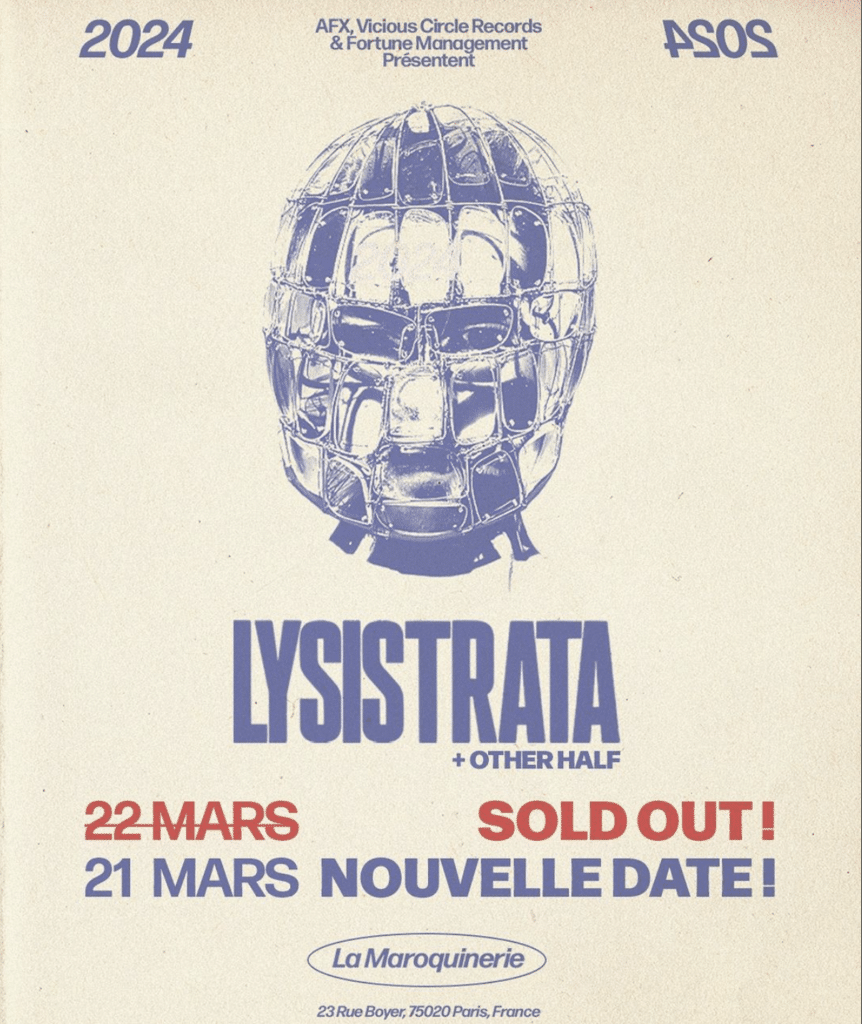 AFX présente : LYSISTRATA à la maroquinerie les 21 et 22 mars 2024