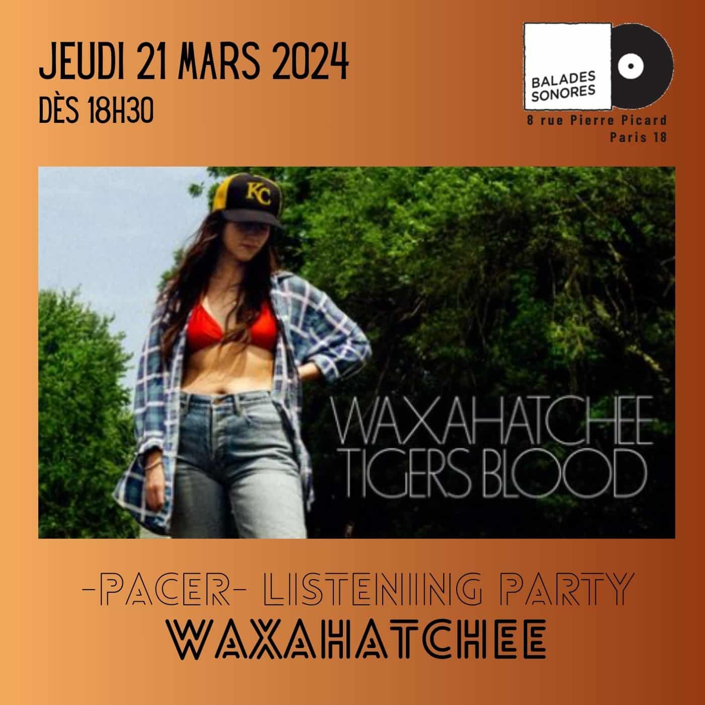 waxahatchee listening party @ balades sonores 21 mars 18h30