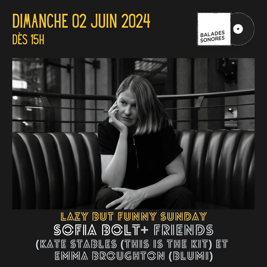 lazy but Funny sunday Sofia Bolt+ friends (Kate Stables (This is the kit) et Emma Broughton (Blumi)