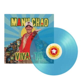 Manu Chao Viva Tu Import LP (Blue Crystal Clear Vinyl)
