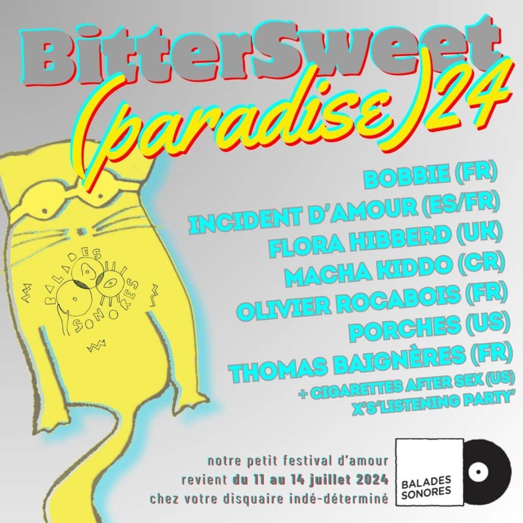 BitterSweet(paradise)2024 du 11 au 14 juillet @ Balades sonores
