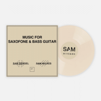 Music for Saxofone & Bass Guitar (VMP LP beige)