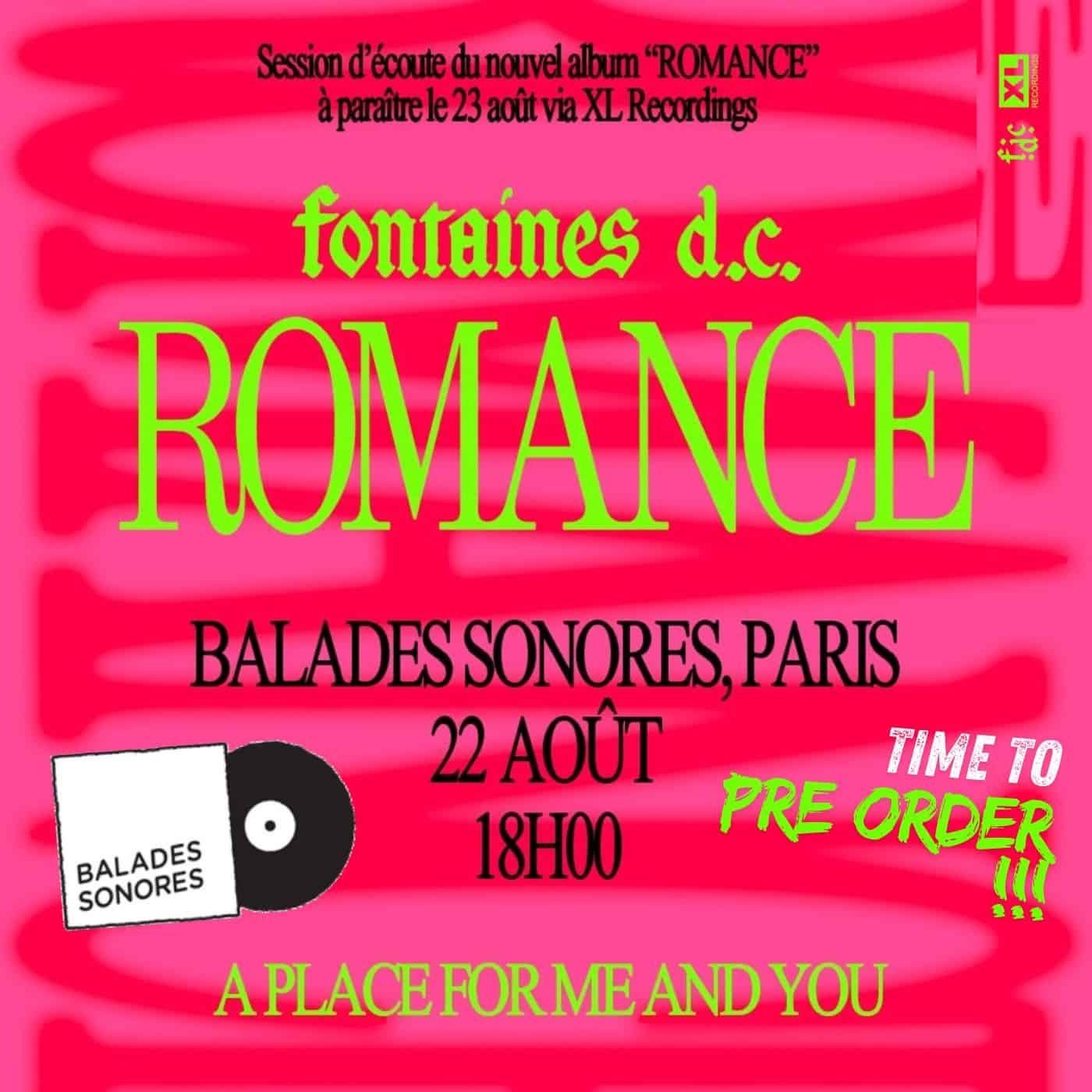 fontaines dc balades sonores 22 aout