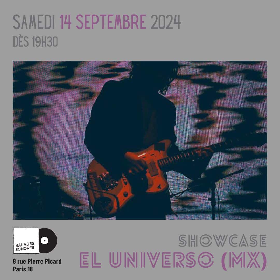 EL UNIVERSO en showcase @ Balades Sonores (1)