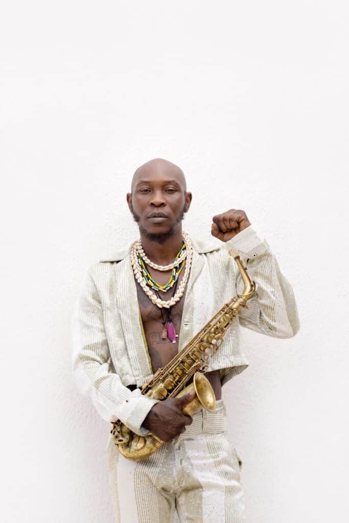 SEUN KUTI Press photo (photo credits: Kola Oshalusi)