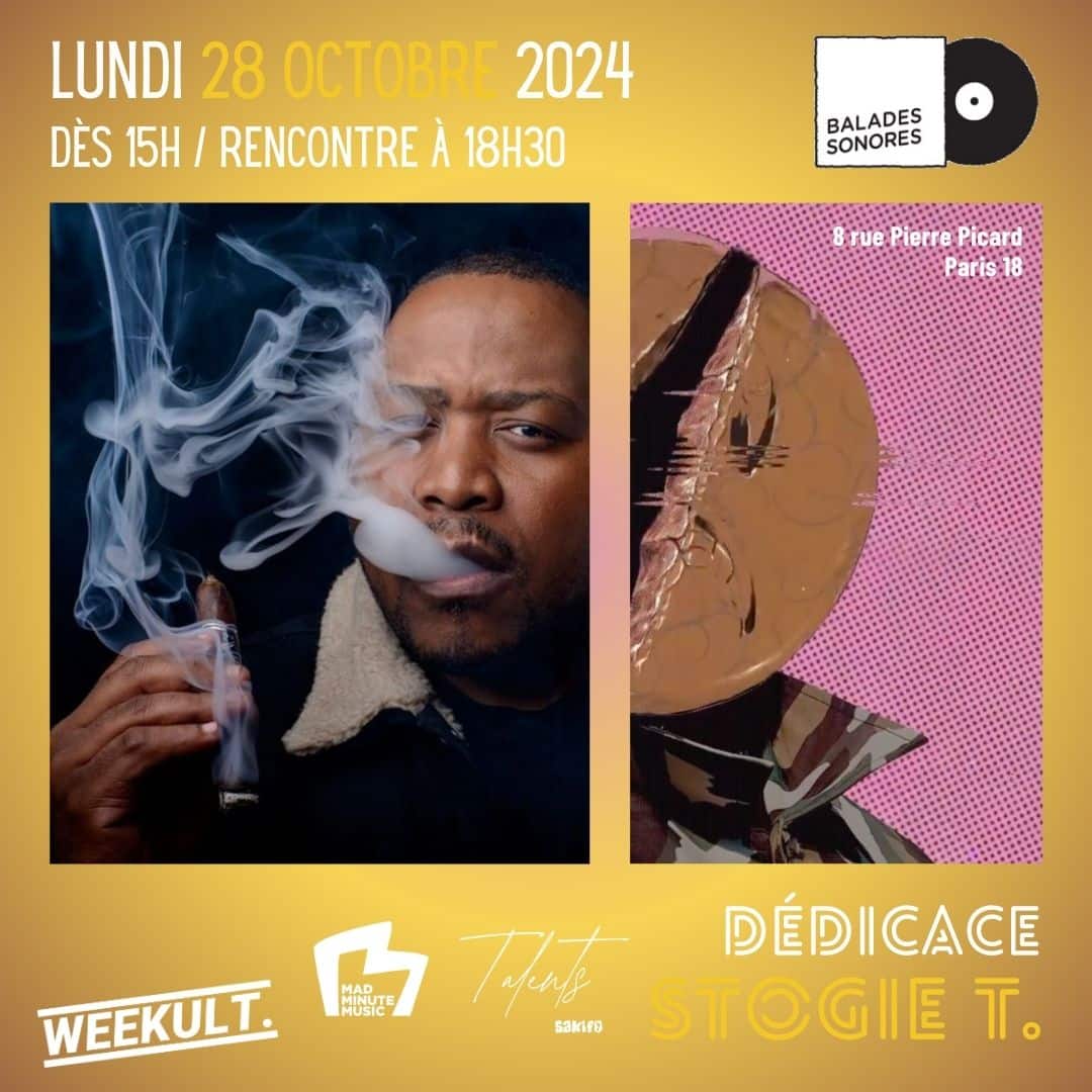 dédicace stogie T @ Balades Sonores
