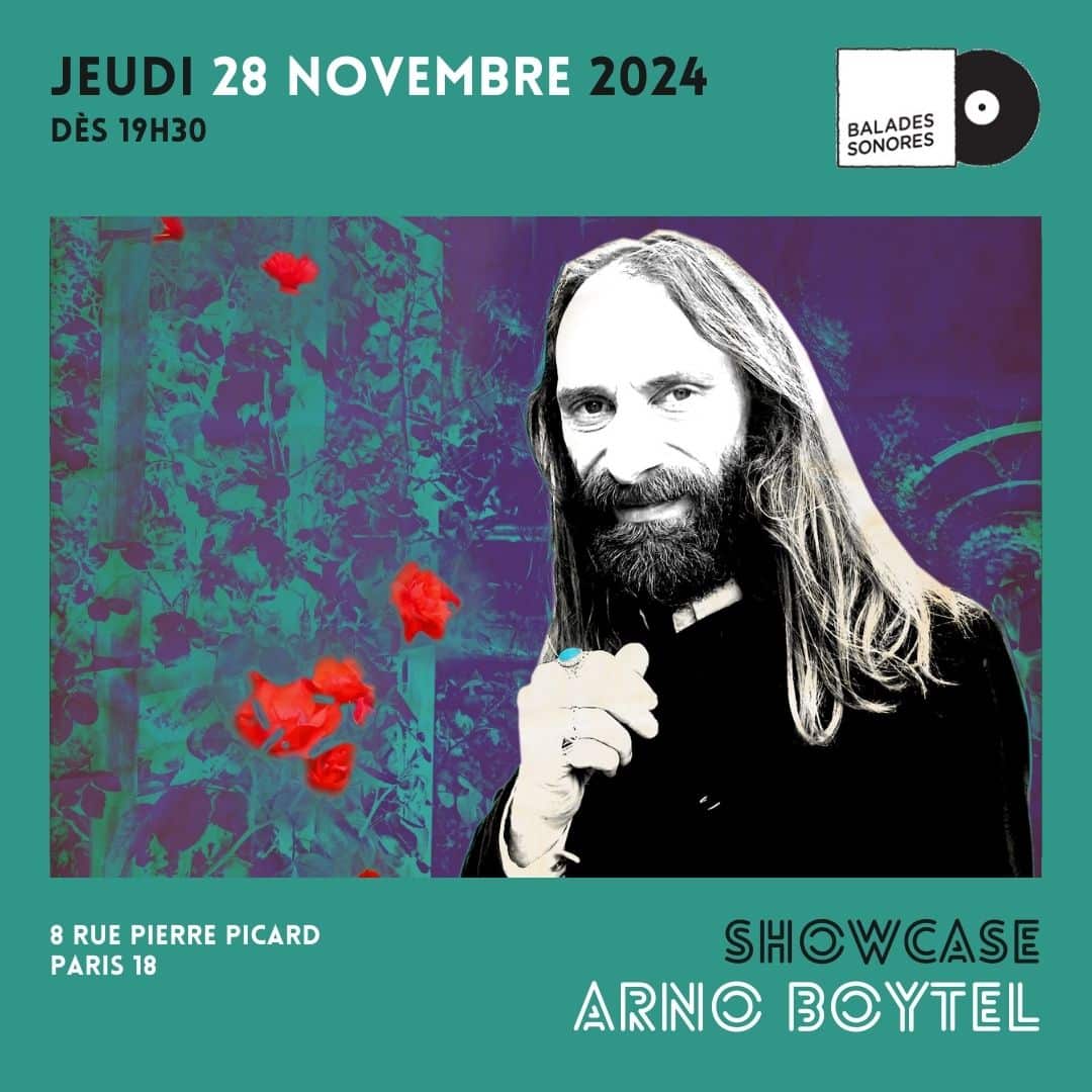 ARNO BOYTEL en showcase @ Balades Sonores