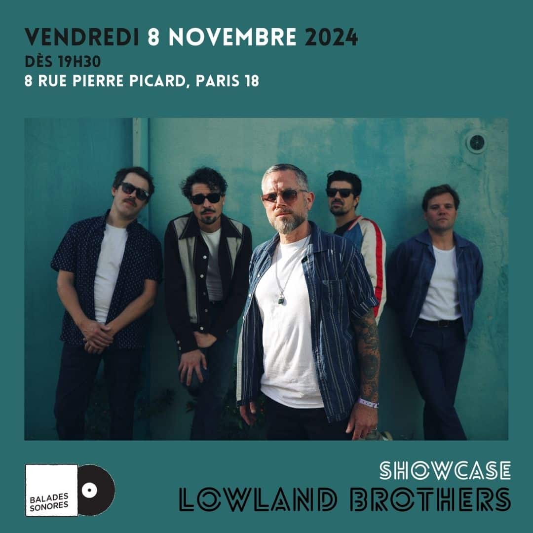 lowland brothers en showcase @ Balades Sonores