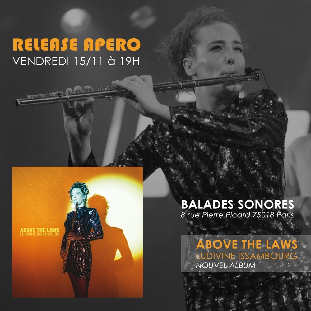 Ludivine Issambourg release drink 15 novembre 2024 @ Baaldes Sonores