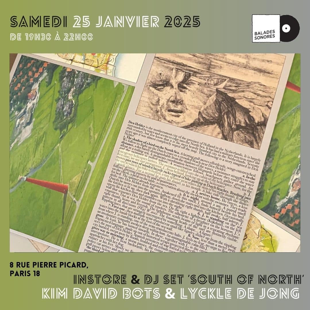 Kim David Bots & Lyckle de Jong janvier 2025 @ balades sonores