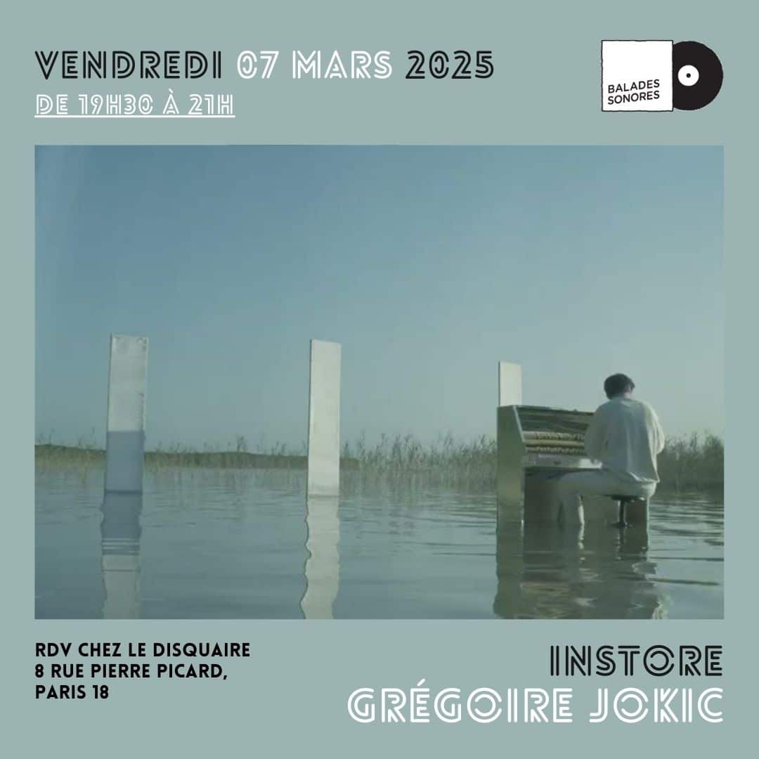 GRÉGOIRE JOKIC en showcase @ Balades Sonores
