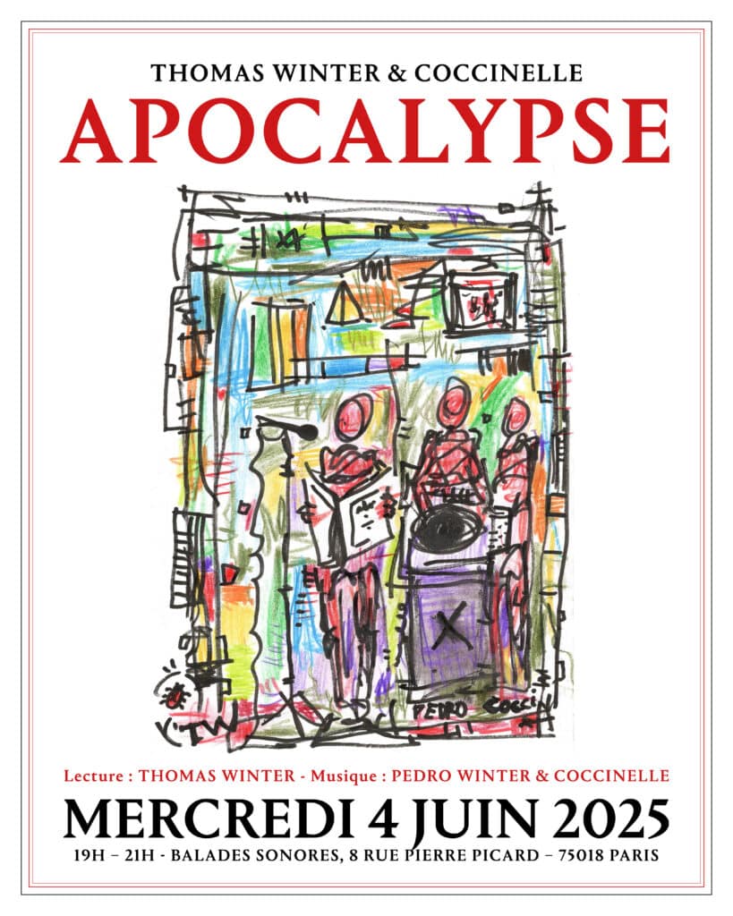 thomas winter coccinelle poedro winter 4 juin 2025: APOCALYPSE
