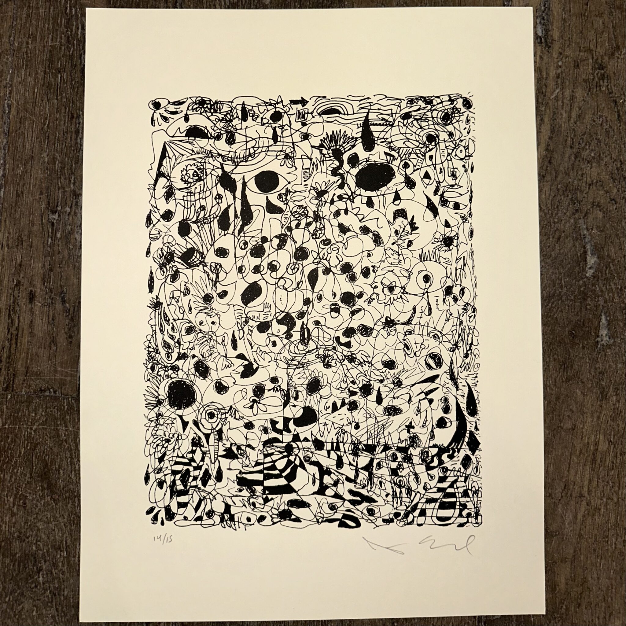Print signé et numéroté - 6