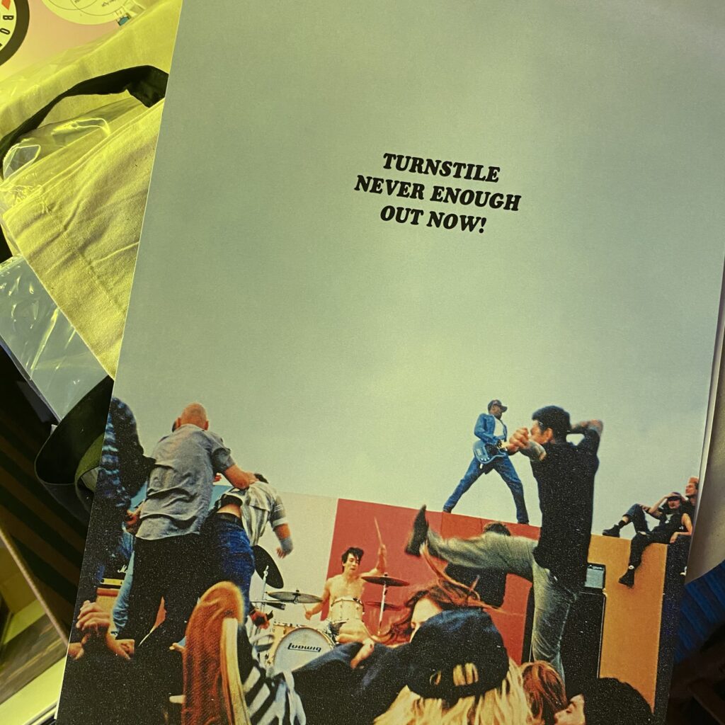turnstile poster tote