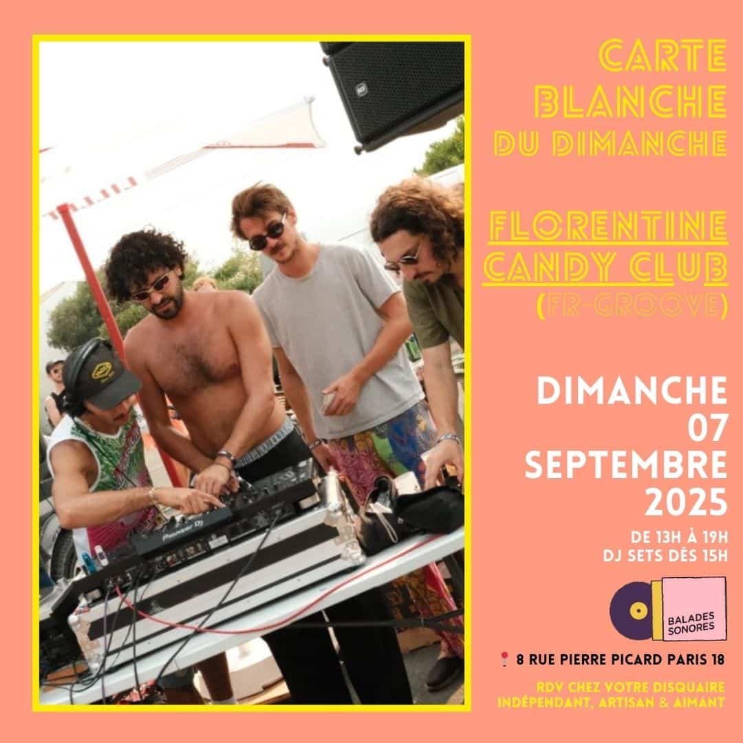 FLORENTINE CANDY CLUB dimanche 07 septembre 2025