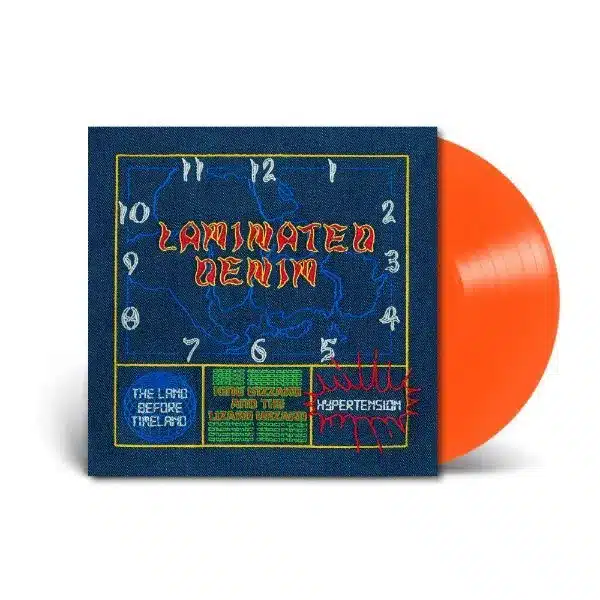 Laminated Denim (LP orange)