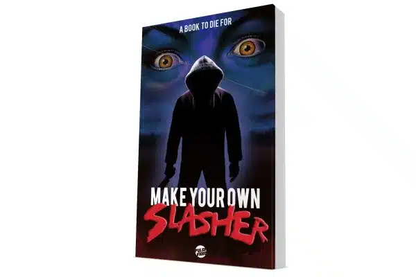 Make your own Slasher 80's cover (blue)
