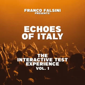 Echoes Of Italy - The Interactive Test Experience Vol.1 (2xLP Black)